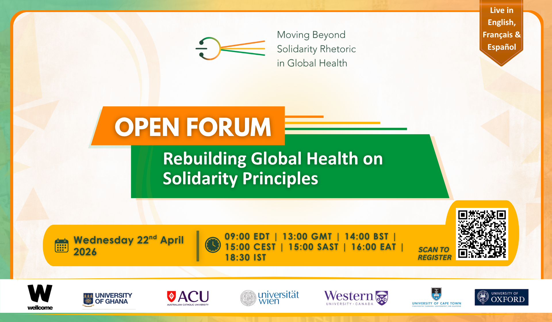 Open Forum Poster March