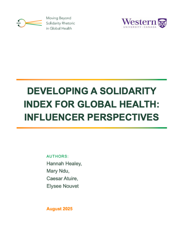 Solidarity Index Report